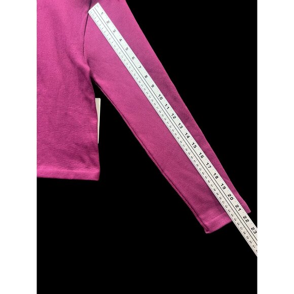 Rue 21 - Women's 1/2 Zip Long Sleeve Shirt - Purple - Extra Large - Picture 7 of 13